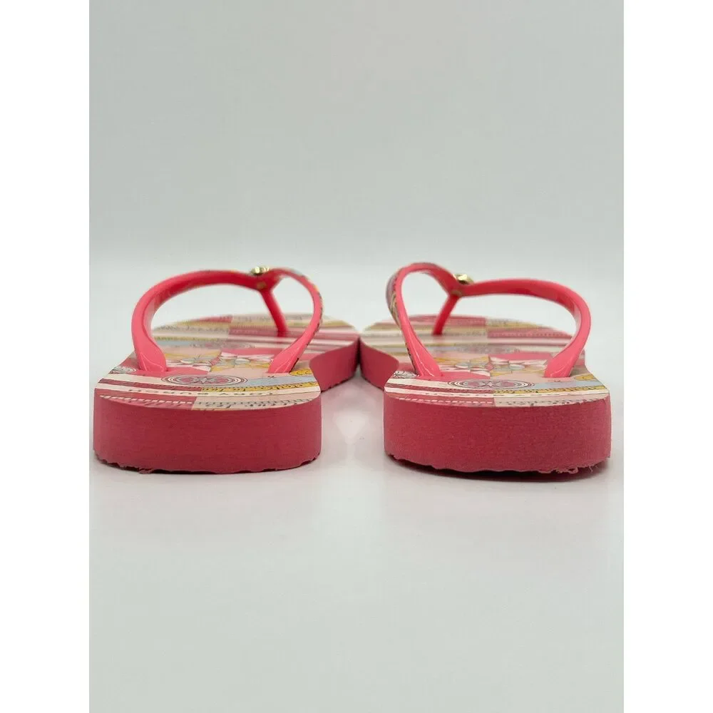 TORY BURCH Size 9.5 Coral Women Sandal